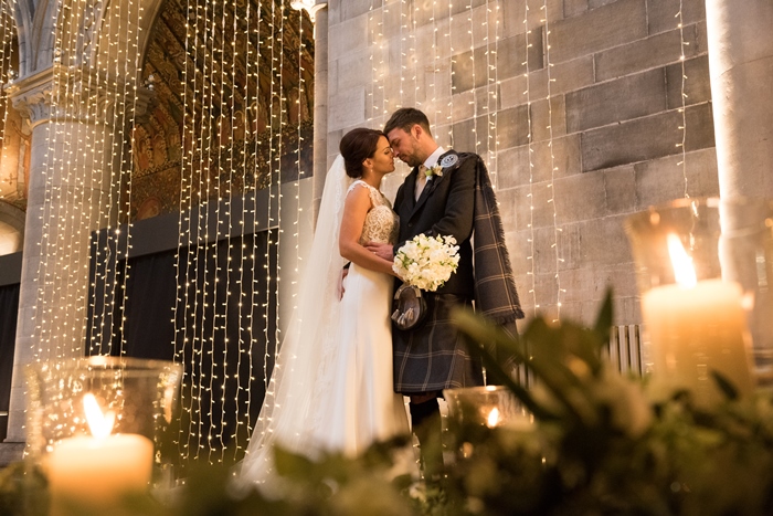 Married in Edinburgh, Mansfield Traquair - image by Julie Tinton Photography 