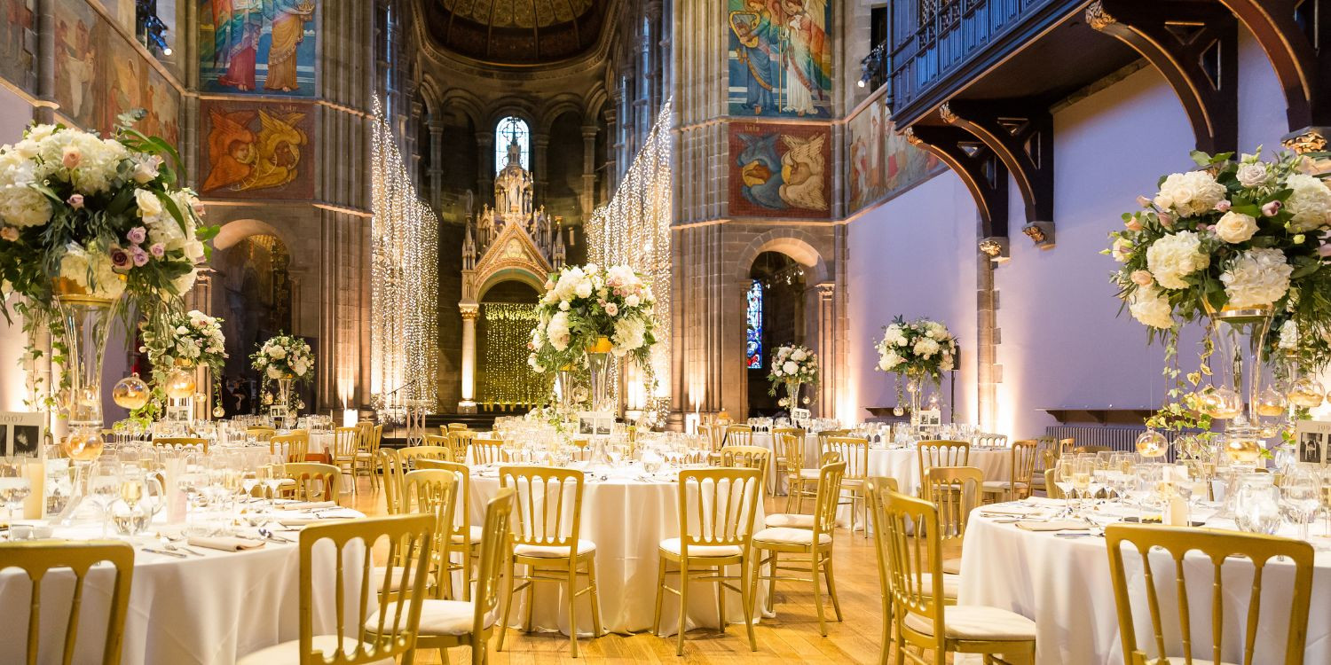 The stunning interior of Mansfield Traquair captured in high definition.