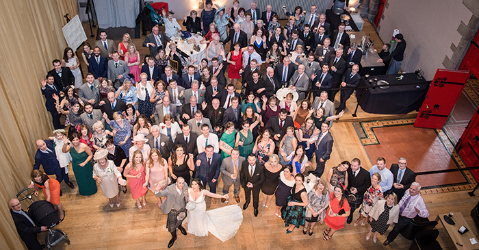 wedding group photograph