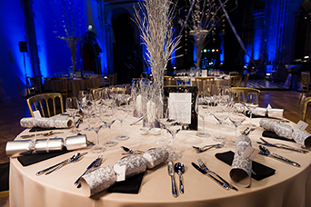 Christmas party theming - Mansfield Traquair, Edinburgh 