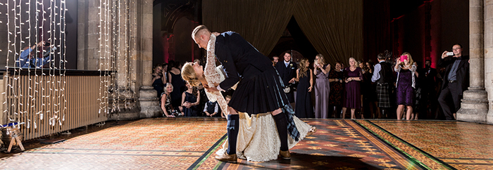 This stunning bride, who is also a dance teacher, choreographed her wedding dance. Photographer: Philip Stanley Dickson www.psdphotography.co.uk