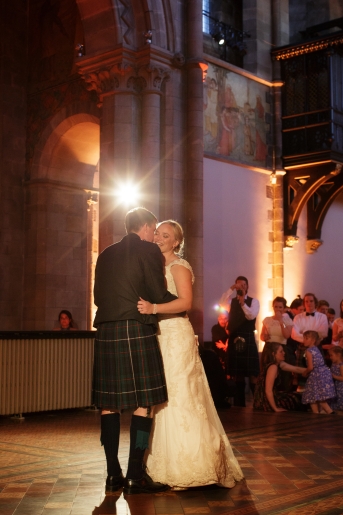 First dance as a married couple - wedding dance - photo credit Blue Sky Photography 