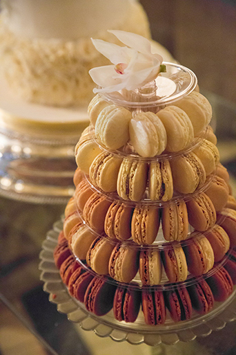 Macaron tower! Macarons are perfect for weddings. Photo credit: Kirsty Stroma Photography