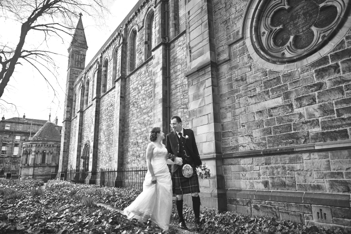 Spring Wedding - Mansfield Traquair, Edinburgh 