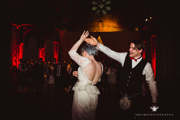 Wedding dance - first dance at Mansfield Traquair in Edinburgh 